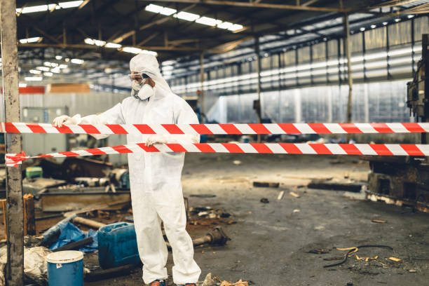 Professional Hoarding Cleanup technician working in Mina, NV
